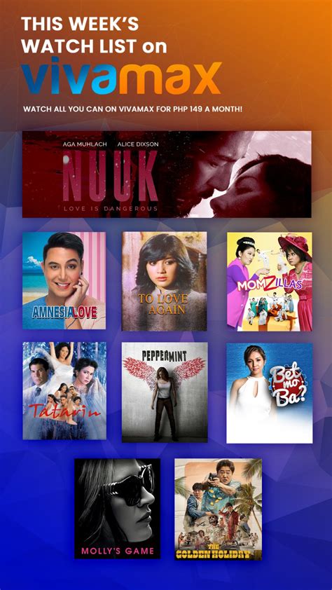 Top 30 popular movies of Vivamax / VivaFilms rated and voted .